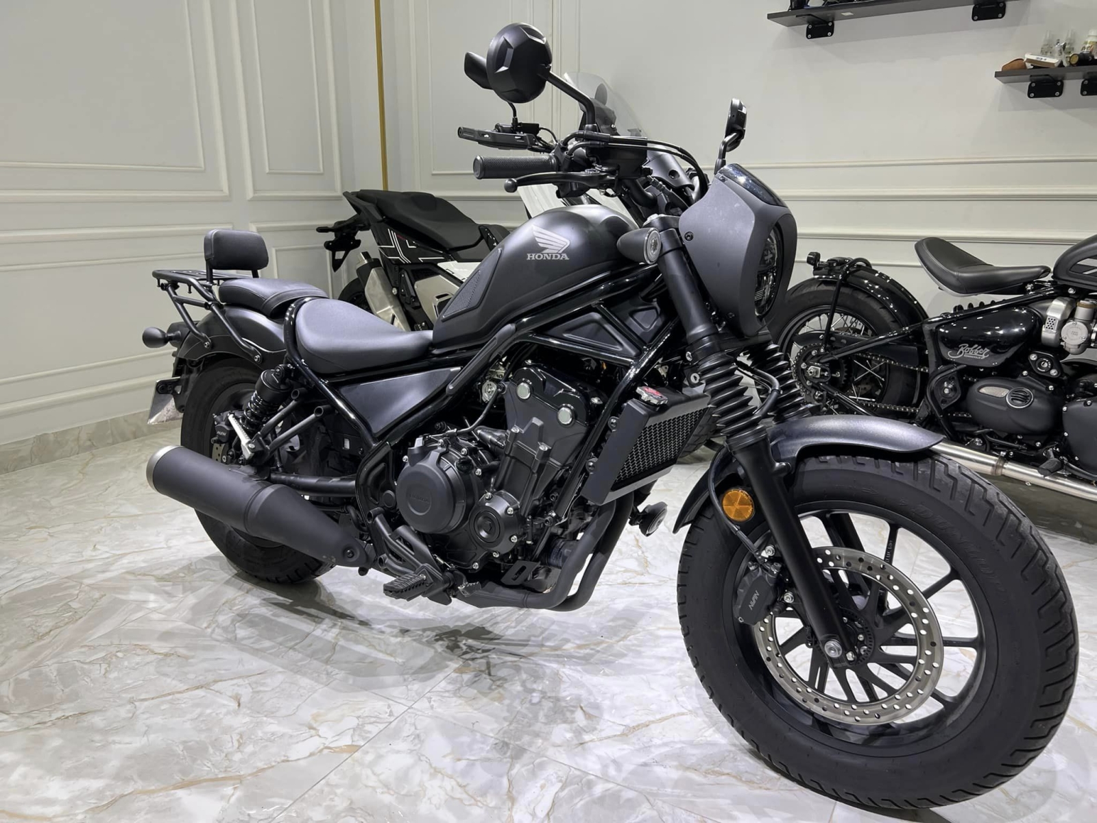 Rebel500 3/2021 bssg odo 86km